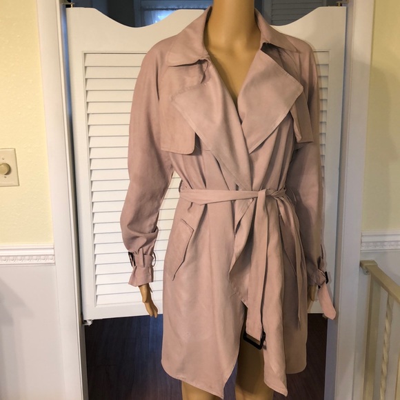 Ellison Jackets & Blazers - Gorgeous Duster. Very light rose Pink. By Ellison.